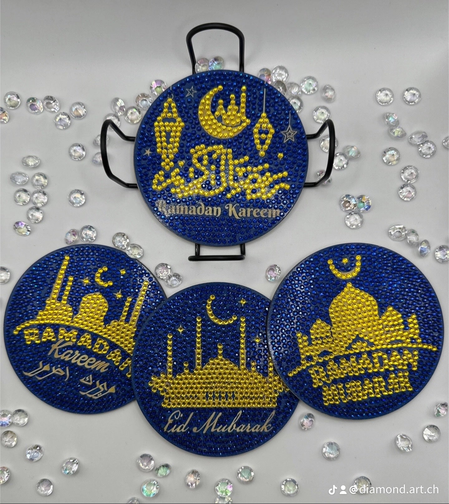 Eid Mubarak | Untersetzer 8er Set